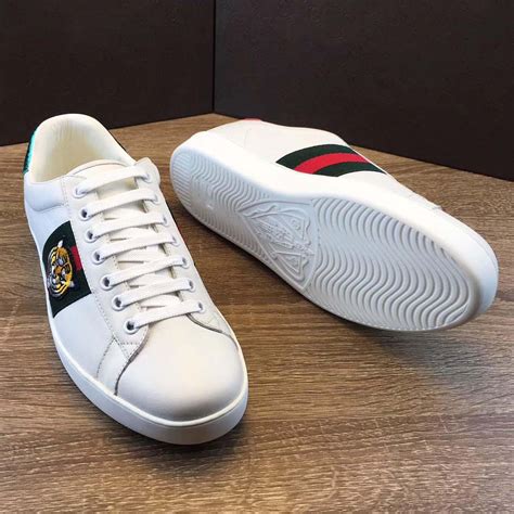 gucci men embroidered sneak|Men's Designer Sneakers: Luxury Trainers For Men .